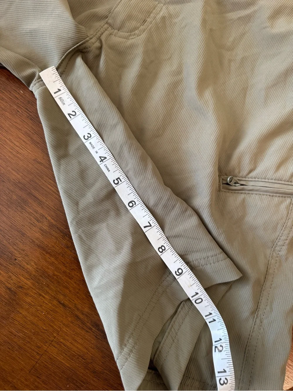 Wrangler Authentics Performance Comfort Flex Waist Cargo Shorts size 32 Hiking